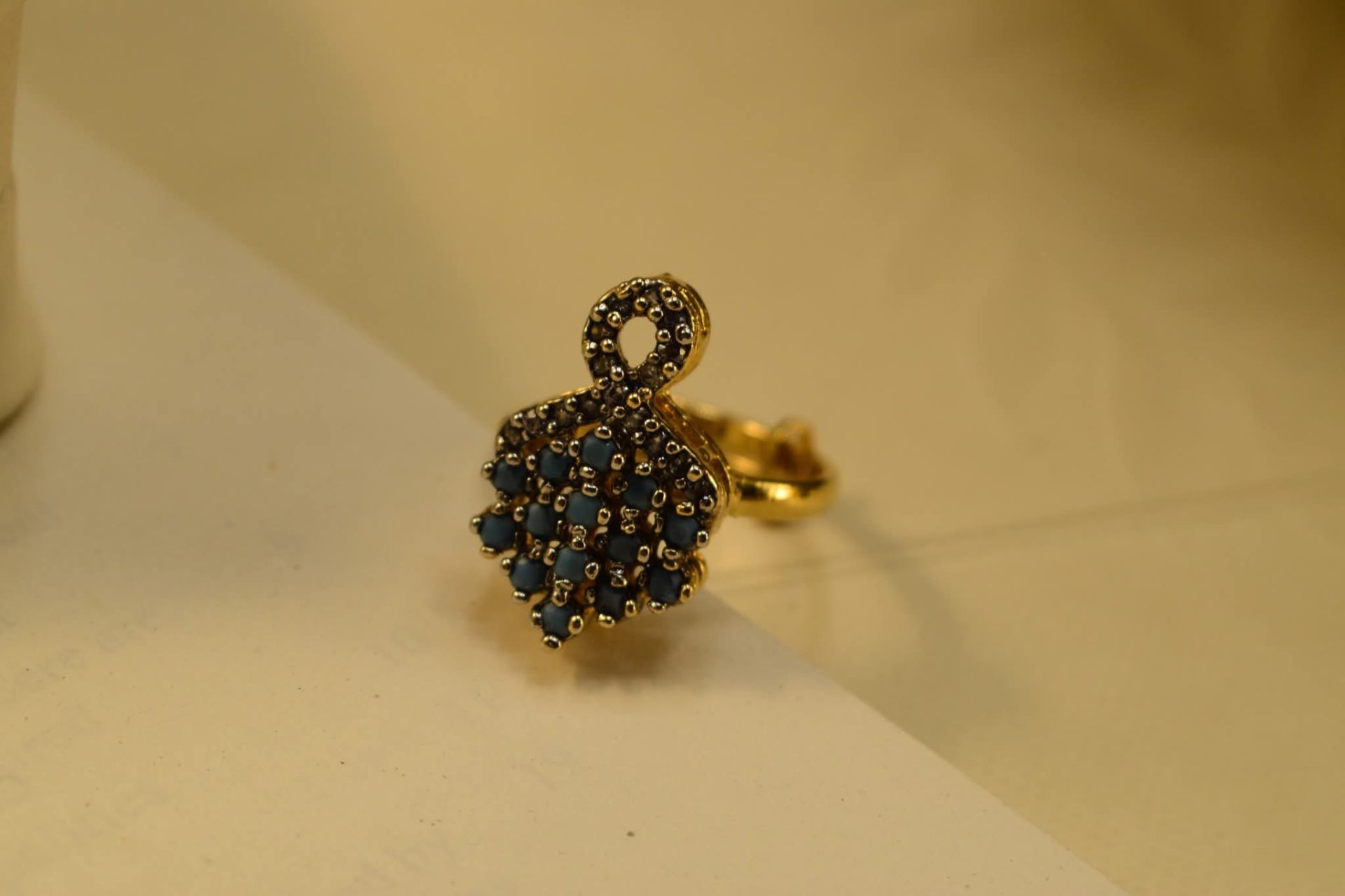 Firoza Knot Ring