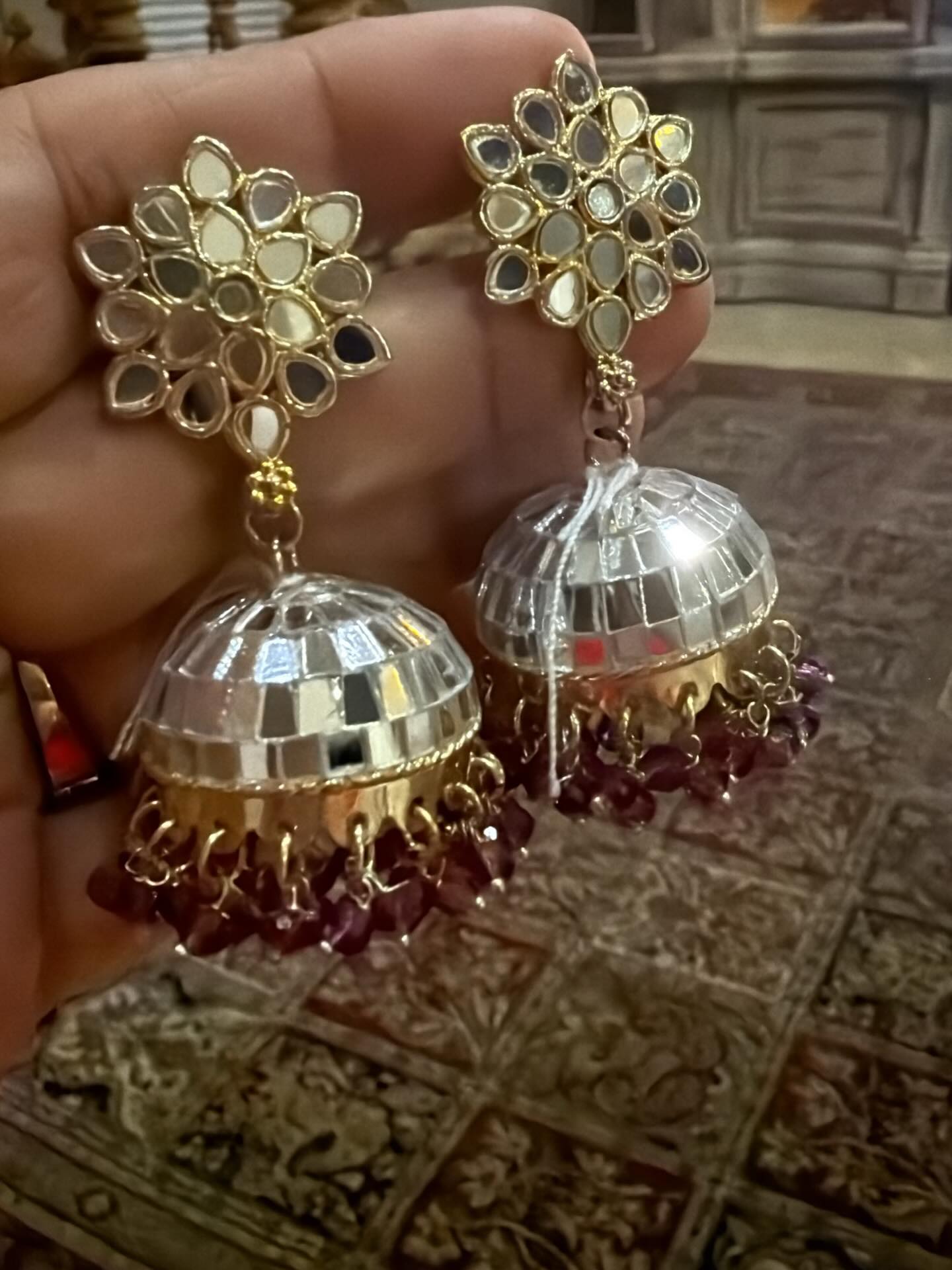 Sheesha Dome Jhumka