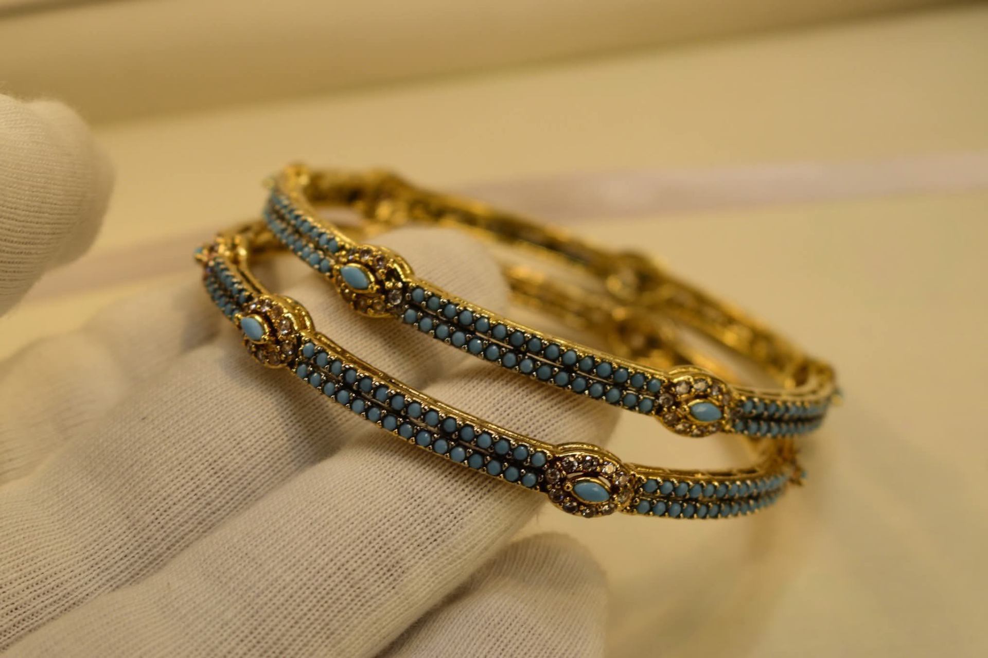 Firoza Twin Bangles