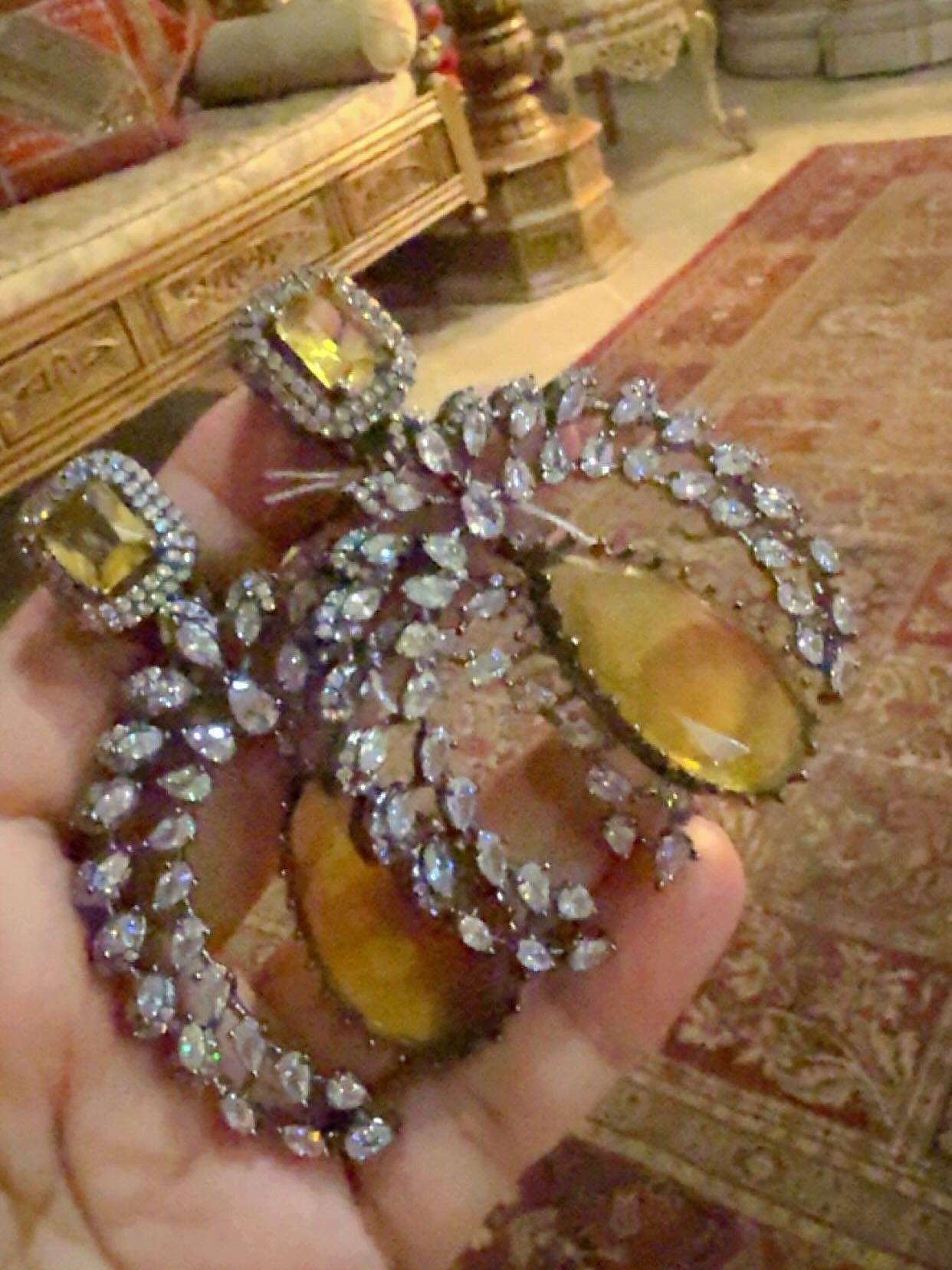 Shahi Citrine Chandeliers