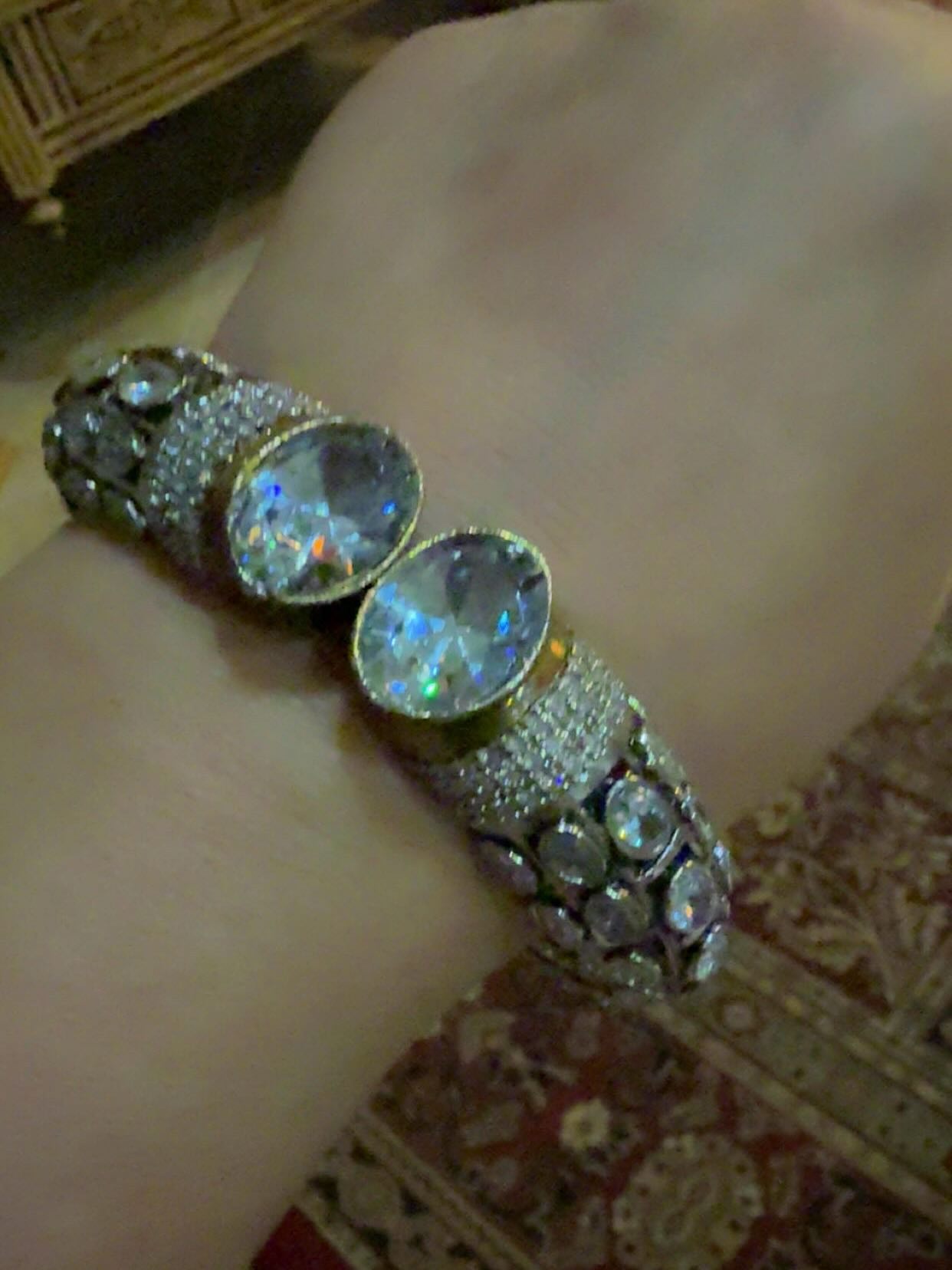 Roshan Diamond Cuff