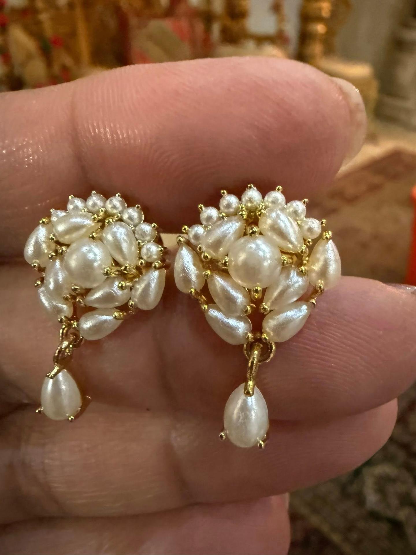 Moti Drop Studs