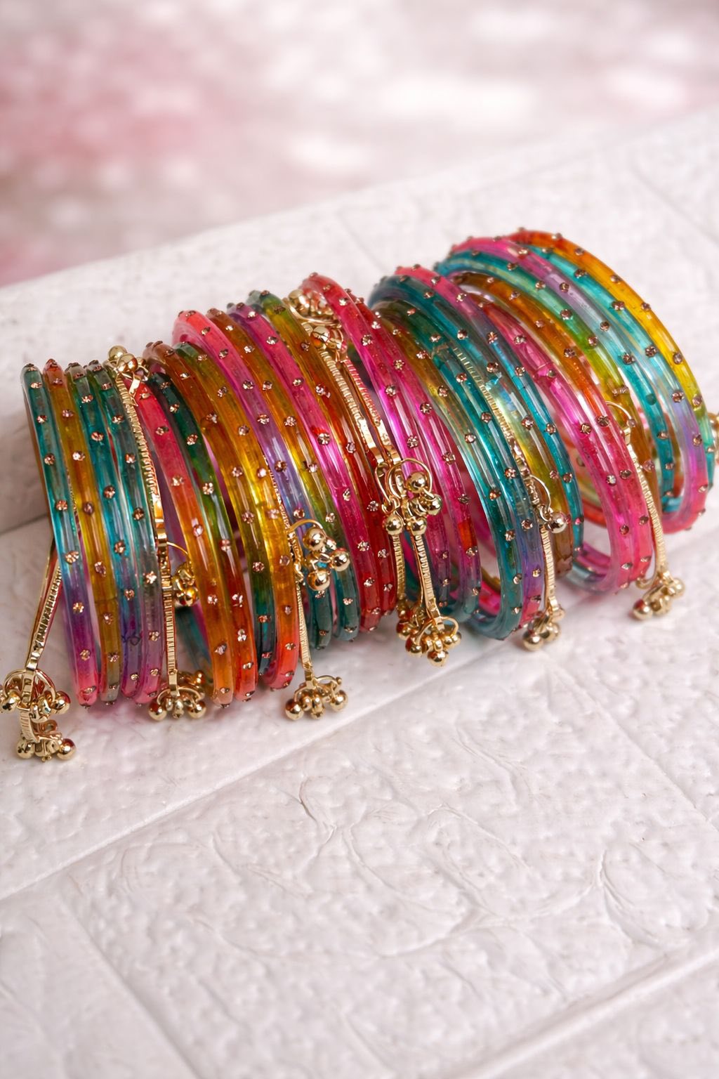 Rainbow Kada Stack